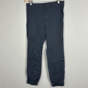 Mack Weldon Lounge Pants Navy Blue‎ Mens Size Large Sunday Dress Joggers Flannel